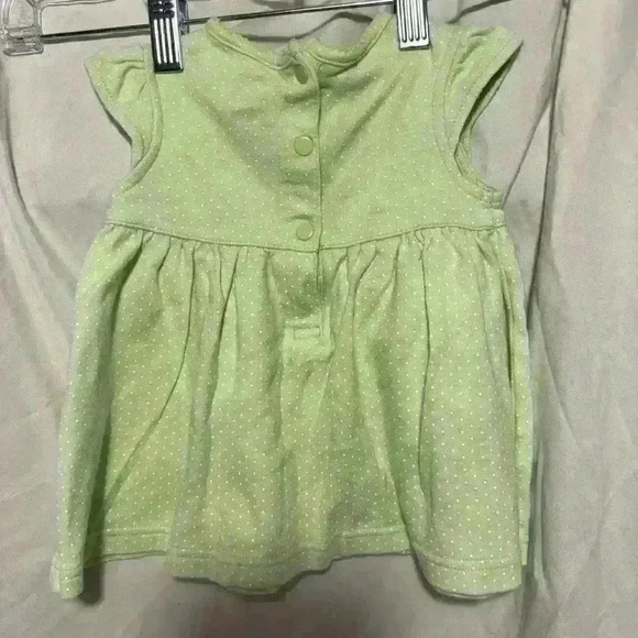 Adorable 100% cotton dress and matching bloomers EUC size 3m - Picture 2 of 4